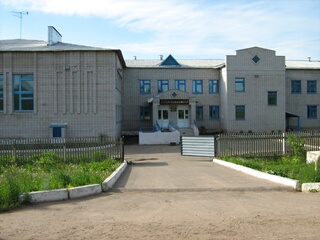 Входная группа Вишурская основная школа. 