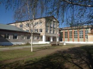 Входная группа Чуровская средняя школа. 