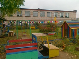Входная группа Сундурский детский сад. 