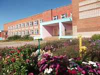 Входная группа Барановская средняя школа.  Советская,  6а