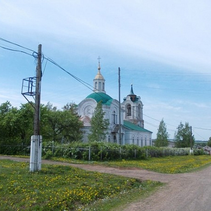 Входная группа Храм в честь Святого пророка Божия Илии села Ильинское. 