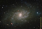 Далекий космос. M33 (любительское фото).