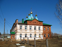 Входная группа Храм Покрова Пресвятой Богородицы села Новый Мултан.  Мира,  1а