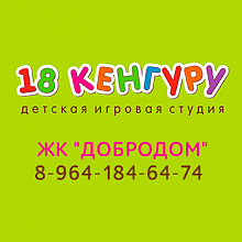 18 кенгуру в ЖК Добродом, детская игровая студия