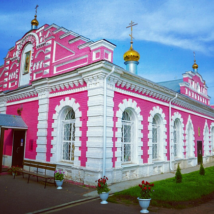 Входная группа Соборный храм в честь святого Архистратига Божия Михаила - Можга. 