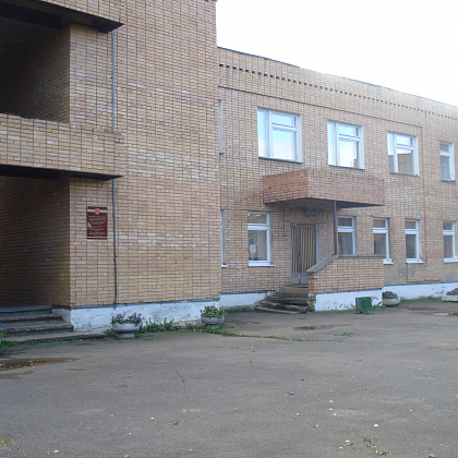 Входная группа Трубашурская начальная школа-детский сад. 